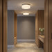 Generation Lighting - GLF1992BN - Two Light Flush Mount - Axira - Brushed Nickel
