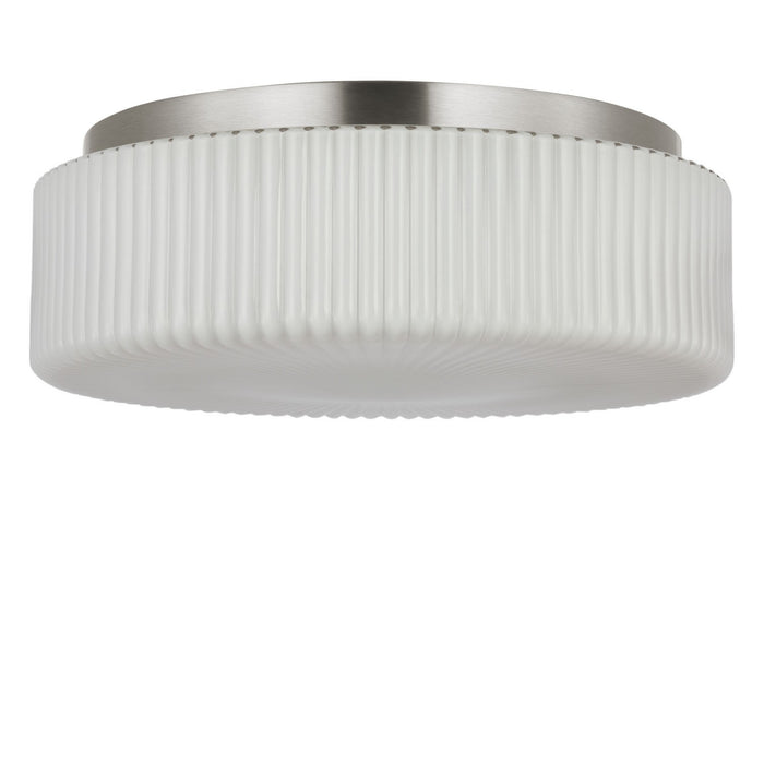 Generation Lighting - GLF1992BNE - Two Light Flush Mount - Axira - Brushed Nickel