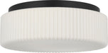 Generation Lighting - GLF1992MBK - Two Light Flush Mount - Axira - Midnight Black