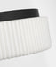 Generation Lighting - GLF1992MBK - Two Light Flush Mount - Axira - Midnight Black