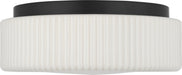 Generation Lighting - GLF1992MBK - Two Light Flush Mount - Axira - Midnight Black