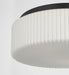 Generation Lighting - GLF1992MBK - Two Light Flush Mount - Axira - Midnight Black