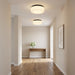 Generation Lighting - GLF1992MBK - Two Light Flush Mount - Axira - Midnight Black