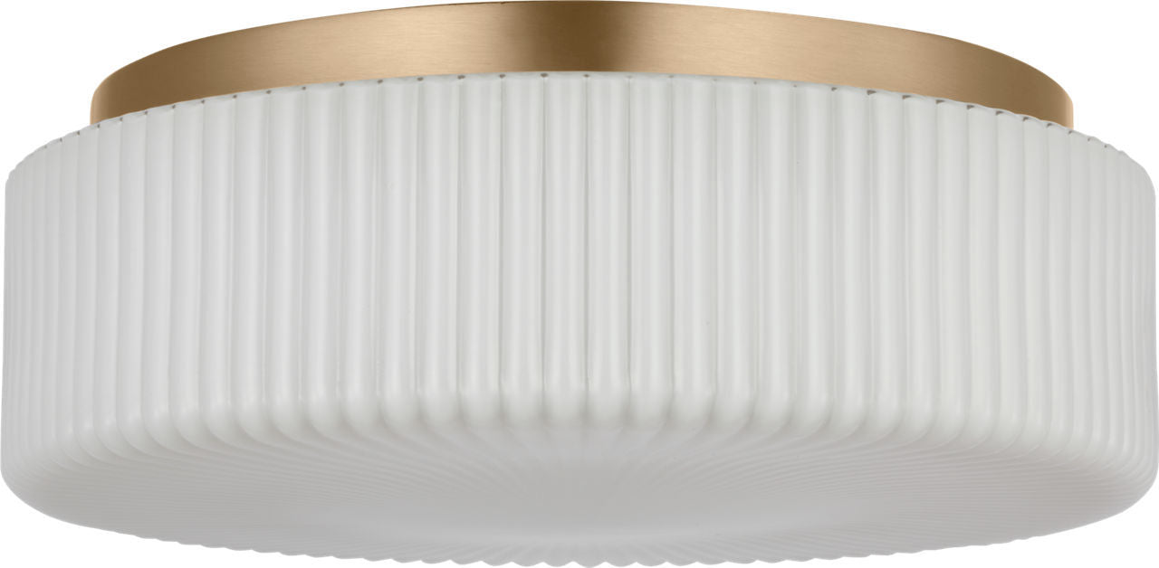 Generation Lighting - GLF1992SB - Two Light Flush Mount - Axira - Satin Brass