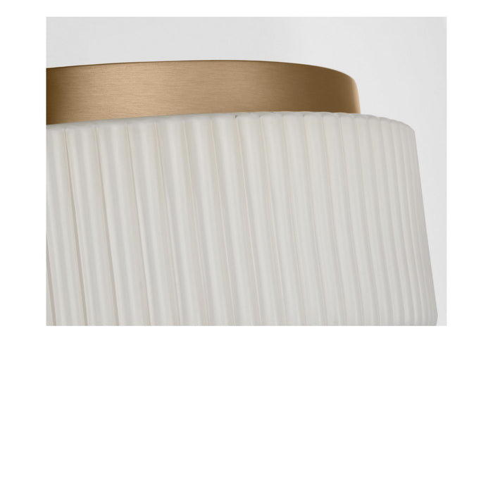 Generation Lighting - GLF1992SBE - Two Light Flush Mount - Axira - Satin Brass