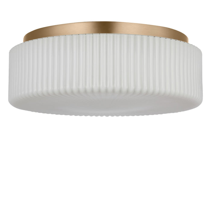Generation Lighting - GLF1992SBE - Two Light Flush Mount - Axira - Satin Brass