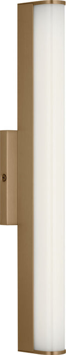 Generation Lighting - GLV1531SB-L - LED Vanity - Cavitt - Satin Brass