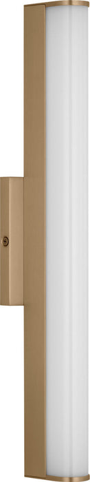 Generation Lighting - GLV1531SB-L - LED Vanity - Cavitt - Satin Brass