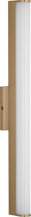 Generation Lighting - GLV1541SB-L - LED Vanity - Cavitt - Satin Brass