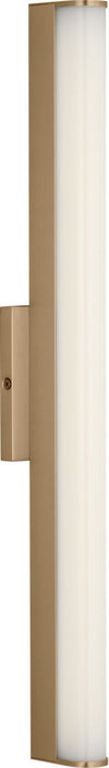 Generation Lighting - GLV1541SB-L - LED Vanity - Cavitt - Satin Brass