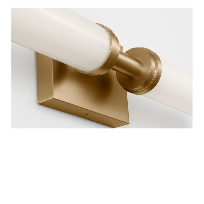 Generation Lighting - GLV1432SB-L - LED Vanity - Coles - Satin Brass