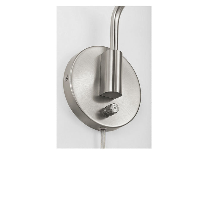 Generation Lighting - GLW2001BN - One Light Wall Sconce - Drae - Brushed Nickel