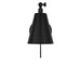 Generation Lighting - GLW2001MBK - One Light Wall Sconce - Drae - Midnight Black