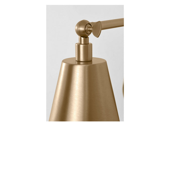 Generation Lighting - GLW2001SB - One Light Wall Sconce - Drae - Satin Brass