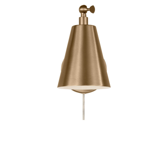 Generation Lighting - GLW2001SB - One Light Wall Sconce - Drae - Satin Brass