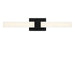 Generation Lighting - GLV1672MBK-L - LED Vanity - Fentress - Midnight Black