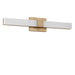 Generation Lighting - GLV1672SB-L - LED Vanity - Fentress - Satin Brass