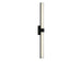Generation Lighting - GLV1652MBK-L - LED Vanity - Fentress - Midnight Black