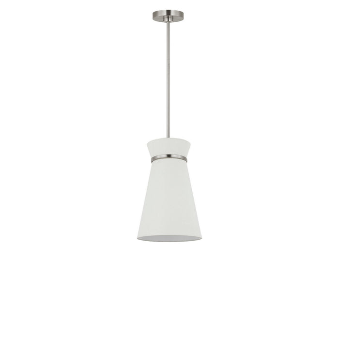Generation Lighting - GLP1751BN - One Light Pendant - Fynn - Brushed Nickel