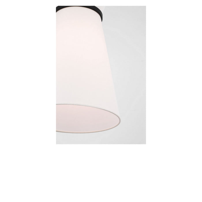 Generation Lighting - GLP1751MBKE - One Light Pendant - Fynn - Midnight Black