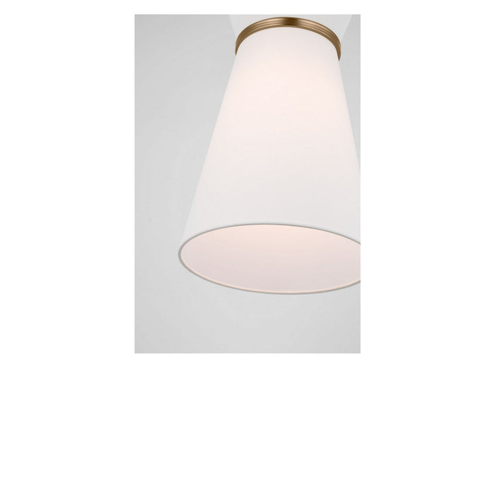 Generation Lighting - GLP1751SB - One Light Pendant - Fynn - Satin Brass