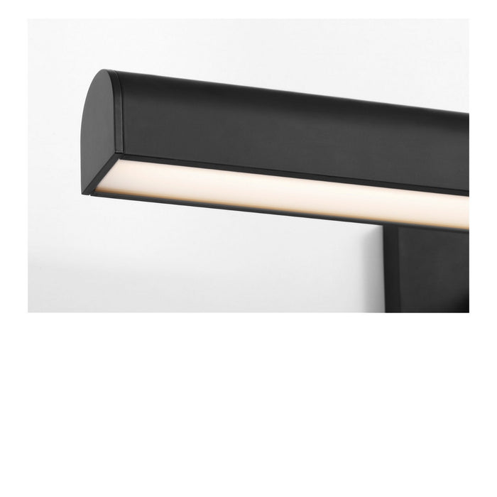 Generation Lighting - GLW2021MBK - LED Picture Light - Gallery - Midnight Black