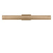 Generation Lighting - GLW2021SB - LED Picture Light - Gallery - Satin Brass