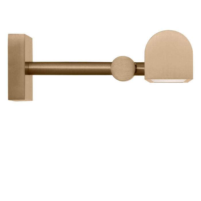 Generation Lighting - GLW2021SB - LED Picture Light - Gallery - Satin Brass