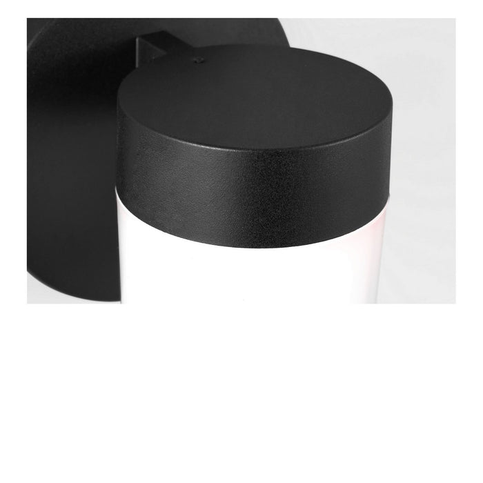 Generation Lighting - GLO2091TXB - LED Outdoor Wall Lantern - Kinwood - Textured Black