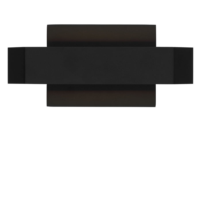 Generation Lighting - GLO1471TXB-L - LED Outdoor Wall Lantern - Lakemont - Textured Black