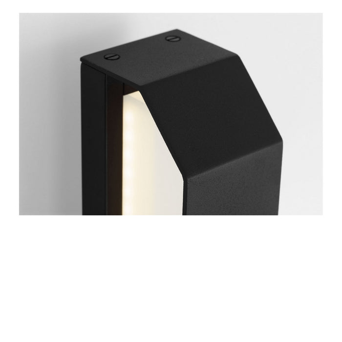Generation Lighting - GLO1481TXB-L - LED Outdoor Wall Lantern - Lakemont - Textured Black