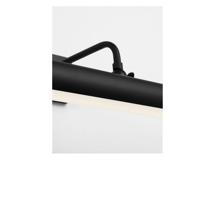 Generation Lighting - GLW2031MBK - LED Picture Light - Loxen - Midnight Black