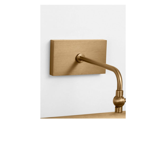 Generation Lighting - GLW2031SB - LED Picture Light - Loxen - Satin Brass