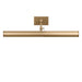 Generation Lighting - GLW2031SB - LED Picture Light - Loxen - Satin Brass