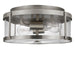 Generation Lighting - GLF1732BNE - Two Light Flush Mount - Lumra - Brushed Nickel