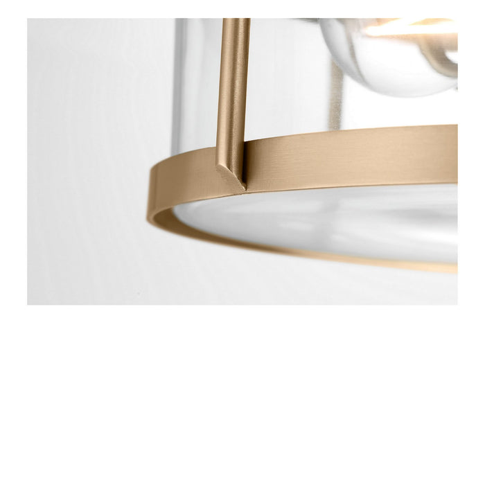Generation Lighting - GLF1732SB - Two Light Flush Mount - Lumra - Satin Brass