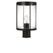 Generation Lighting - GLO1741C-TXB - One Light Outdoor Post Lantern - Luning - Textured Black