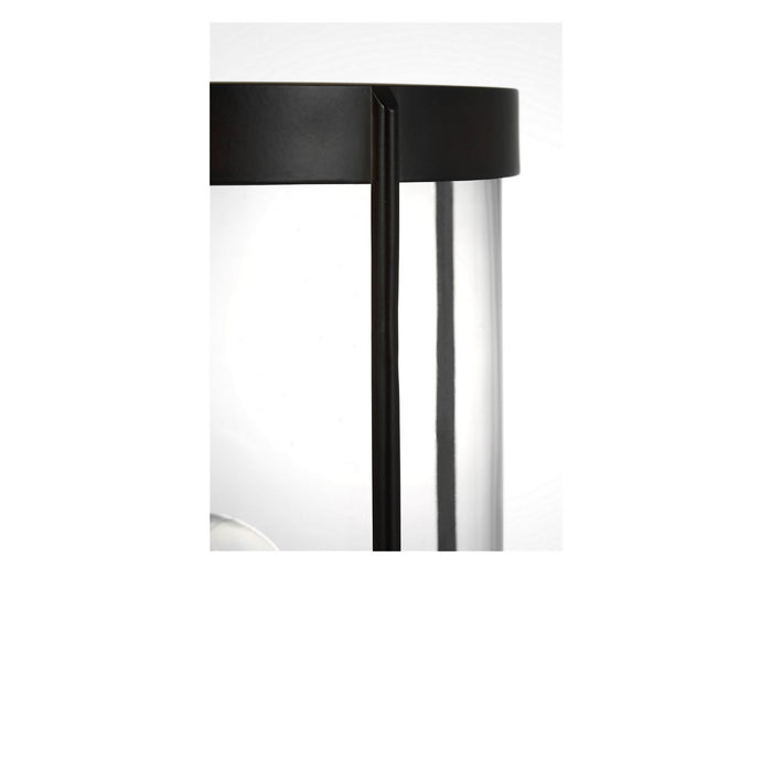 Generation Lighting - GLO1741C-TXB - One Light Outdoor Post Lantern - Luning - Textured Black