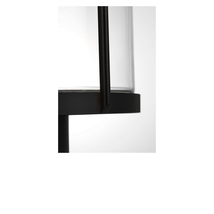 Generation Lighting - GLO1741C-TXBE - One Light Outdoor Post Lantern - Luning - Textured Black