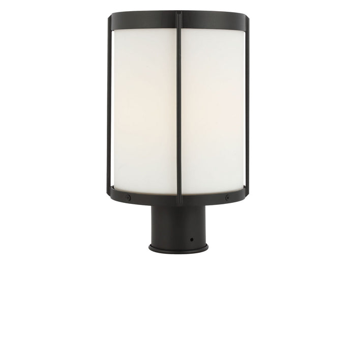 Generation Lighting - GLO1741OE-TXB - One Light Outdoor Post Lantern - Luning - Textured Black