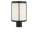 Generation Lighting - GLO1741OE-TXB - One Light Outdoor Post Lantern - Luning - Textured Black