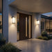 Generation Lighting - GLO1121D-TXBE - One Light Lantern - Luning - Textured Black