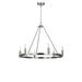 Generation Lighting - GLC2016BN - Six Light Chandelier - Mirla - Brushed Nickel