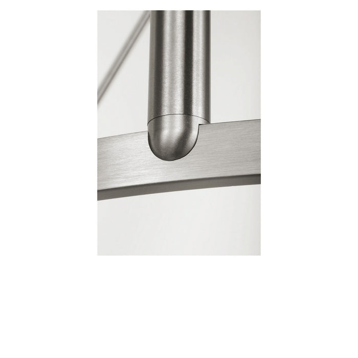 Generation Lighting - GLC2016BN - Six Light Chandelier - Mirla - Brushed Nickel