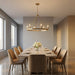 Generation Lighting - GLC2016SBE - Six Light Chandelier - Mirla - Satin Brass