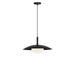 Generation Lighting - GLP2041MBK - One Light Pendant - Mont - Midnight Black