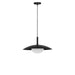 Generation Lighting - GLP2041MBK - One Light Pendant - Mont - Midnight Black