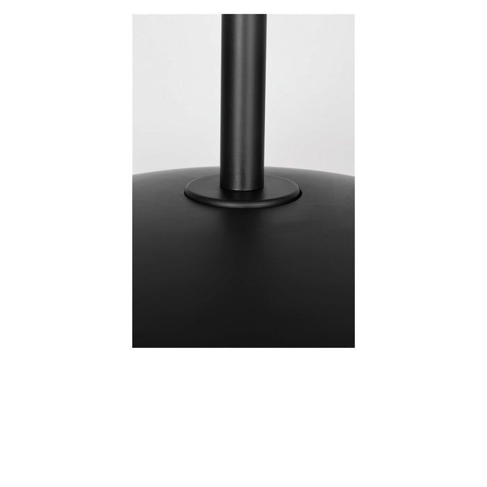 Generation Lighting - GLP2041MBK - One Light Pendant - Mont - Midnight Black