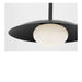 Generation Lighting - GLP2041MBKE - One Light Pendant - Mont - Midnight Black