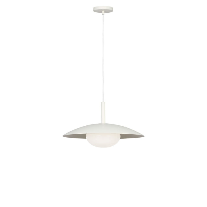 Generation Lighting - GLP2041MWTE - One Light Pendant - Mont - Matte White